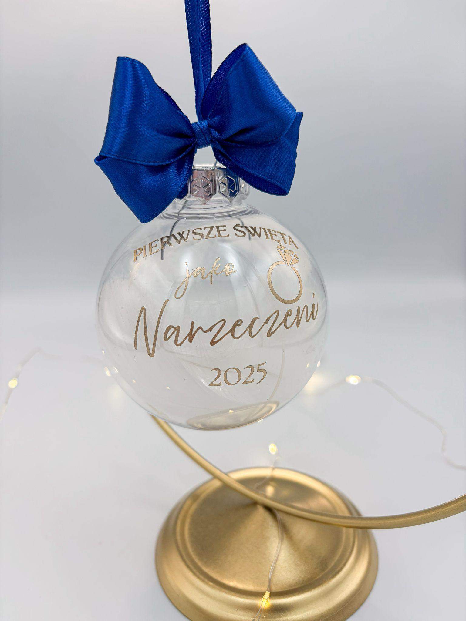 Bombka piórka Narzeczeni