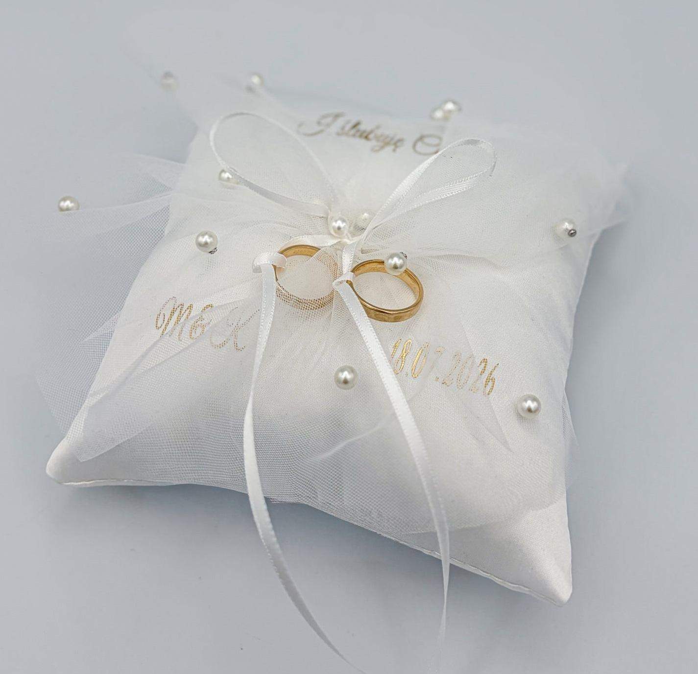 Poduszka na obrączki